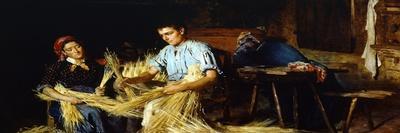 Preparation of Straw-Giovanni Muzzioli-Framed Giclee Print