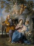 The Rest on the Flight into Egypt, c.1720-30-Giovanni Odazzi-Framed Giclee Print