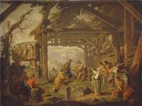 Christ Driving the Money Changers from the Temple-Giovanni Paolo Panini-Mounted Giclee Print