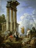 Saint Paul Prophesying Amongst the Ruins, ca. 1735-Giovanni Paolo Panini-Giclee Print