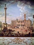 View of the Campidoglio, Rome, 1750-Giovanni Paolo Pannini-Giclee Print
