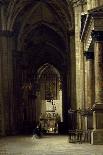 Interior of the Sacristy of San Vittore Grande in Milan, 1865-Giovanni Pessina-Framed Giclee Print