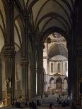 Interior of Florence Cathedral-Giovanni Pezzini-Framed Giclee Print