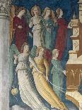 Marriage of Virgin, Detail of Fresco from 1475-Giovanni Pietro Da Cemmo-Giclee Print