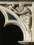 Flight into Egypt, Scene from the Life of Christ, Panel on the Pulpit in the Cathedral of Pisa-Giovanni Pisano-Giclee Print