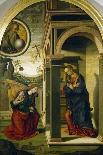 Annunciation-Giovanni Santi-Stretched Canvas