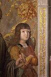 Angel (Probably Young Raphael), from Madonna and Child with Saints-Giovanni Santi Or Sanzio-Giclee Print