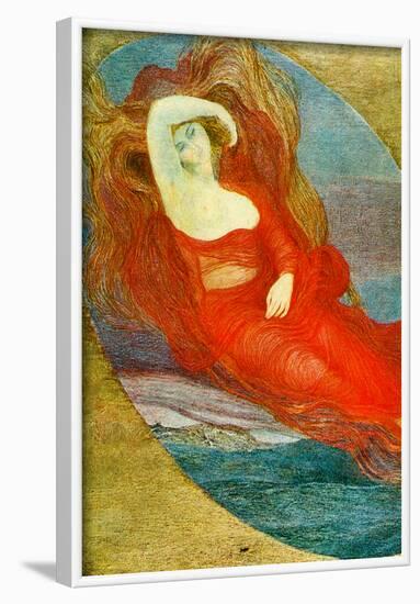 Giovanni Segantini Goddess of Love Art Print Poster-null-Framed Poster