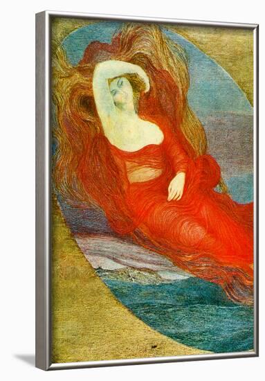 Giovanni Segantini Goddess of Love Art Print Poster-null-Framed Poster