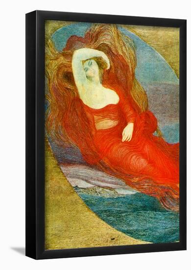 Giovanni Segantini Goddess of Love Art Print Poster-null-Framed Poster