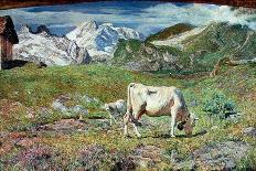 Spring Pastures-Giovanni Segantini-Giclee Print