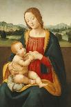 Madonna and Child Before a Landscape-Giovanni Sogliani-Mounted Giclee Print