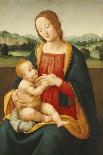 Madonna and Child Before a Landscape-Giovanni Sogliani-Framed Premium Giclee Print