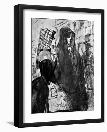 Gipsies, 19th Century-Constantin Guys-Framed Giclee Print