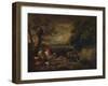 Gipsies resting with Donkey, 1795-George Morland-Framed Giclee Print