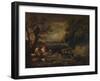 Gipsies resting with Donkey, 1795-George Morland-Framed Giclee Print