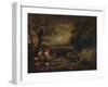 Gipsies resting with Donkey, 1795-George Morland-Framed Giclee Print