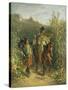 Gipsies-August Xaver Karl Von Pettenkofen-Stretched Canvas