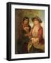 Gipsy and Girl-John Phillip-Framed Giclee Print