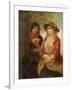 Gipsy and Girl-John Phillip-Framed Giclee Print