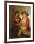 Gipsy and Girl-John Phillip-Framed Giclee Print