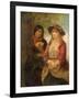 Gipsy and Girl-John Phillip-Framed Giclee Print