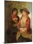 Gipsy and Girl-John Phillip-Mounted Giclee Print