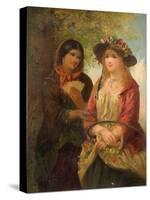 Gipsy and Girl-John Phillip-Stretched Canvas