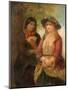 Gipsy and Girl-John Phillip-Mounted Giclee Print