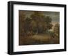 'Gipsy Encampment: Sunset', c1758, (1935)-Thomas Gainsborough-Framed Giclee Print