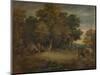 'Gipsy Encampment: Sunset', c1758, (1935)-Thomas Gainsborough-Mounted Giclee Print