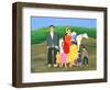 Gipsy Family, 1986-Magdolna Ban-Framed Giclee Print