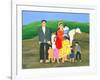 Gipsy Family, 1986-Magdolna Ban-Framed Giclee Print