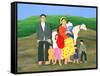 Gipsy Family, 1986-Magdolna Ban-Framed Stretched Canvas