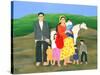 Gipsy Family, 1986-Magdolna Ban-Stretched Canvas