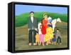 Gipsy Family, 1986-Magdolna Ban-Framed Stretched Canvas