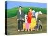 Gipsy Family, 1986-Magdolna Ban-Stretched Canvas