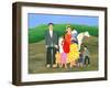 Gipsy Family, 1986-Magdolna Ban-Framed Giclee Print