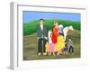 Gipsy Family, 1986-Magdolna Ban-Framed Giclee Print