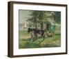 Gipsy Waggon-Camille Pissarro-Framed Collectable Print