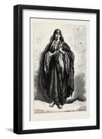 Gipsy Woman of Ghawazee, Egypt, 1879-null-Framed Giclee Print