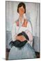 Gipsy Woman with Child, 1918-Amedeo Modigliani-Mounted Giclee Print