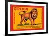 Gir Lion-null-Framed Premium Giclee Print