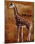 Girafe-Olga Ilic-Mounted Art Print