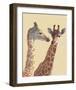 Girafes-Triaureay-Framed Art Print