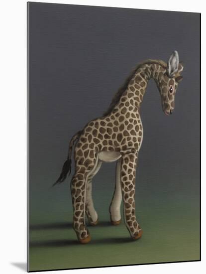 Giraffe - After Agasse, 2019,-Peter Jones-Mounted Giclee Print