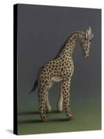 Giraffe - After Agasse, 2019,-Peter Jones-Stretched Canvas