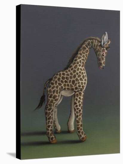 Giraffe - After Agasse, 2019,-Peter Jones-Stretched Canvas