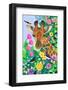 Giraffe and Birds-Isabelle Brent-Framed Photographic Print