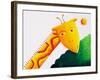 Giraffe and Sun, 2002-Julie Nicholls-Framed Giclee Print